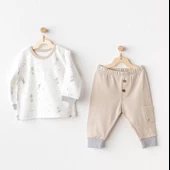 Erkek Bebek Takım 2'li Set Happy Everyday AC25065 thumbnail 4