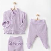 Kız Bebek Takım 2'li Set Sweet Penguin AC25094 - 4