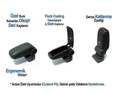 OMSA Fiat Linea Siyah Kol Dayama - Kolçak 2007 ve Sonrası thumbnail 3