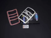 OMSA VW Caddy Krom Stop Çerçevesi 2 Parça 2003-2015 Arası - 4