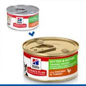 Hills Science Plan Kitten & Mother Tavuk ve Hindili Anne ve Yavru Kedi Konservesi thumbnail 5