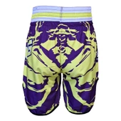 DragonDo KB246 Kick Boks Şortu Kick Boxing Antrenman Şortu Dijital Baskılı Neon Şort - 6