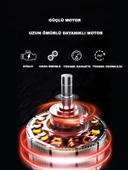 Germany Style 3 Akülü 16.8 V 2.6 Ah Dal Budama Makası 32 Mm Yedek Bicak Hediyeli - 4