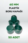 Plastik Boru Kapağı 60 MM (50 Adet) - 3