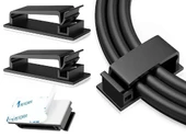 Yapışkanlı Kablo Düzenleyici Klips 4lü Set - 1