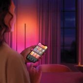 Philips Hue Gradient Signe Akıllı Led Zemin Işığı, Lambader, Siyah - 6