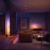 Philips Hue Gradient Signe Akıllı Led Zemin Işığı, Lambader, Siyah - 1