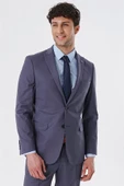 Açık Füme Kırlangıç Yaka Astarlı 6 Drop Comfort Fit Rahat Kesim Klasik Takım 1001230153 thumbnail 1