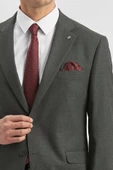 Siyah Kendinden Mono Yaka 2 Düğme 4 Drop Comfort Fit Classic Takım Elbise 1001240181 - 2