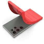 Galaxy S24 Ultra Kılıf Esnek TPU Oyuklu Arka Yüzey Tasarımlı Redclick Etnik Silikon Kapak thumbnail 9