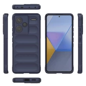 Xiaomi Redmi Note 13 Pro Plus 5G Kılıf Esnek TPU Oyuklu Arka Yüzey Tasarımlı Redclick Etnik Silikon Kapak thumbnail 2