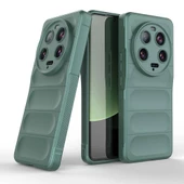 Xiaomi Mi 13 Ultra Kılıf Esnek TPU Oyuklu Arka Yüzey Tasarımlı Redclick Etnik Silikon Kapak thumbnail 1