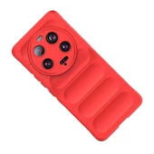 Xiaomi Mi 13 Ultra Kılıf Esnek TPU Oyuklu Arka Yüzey Tasarımlı Redclick Etnik Silikon Kapak thumbnail 9