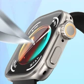 Huawei Watch Fit 3 to Apple Watch Ultra 49mm Kasa Dönüştürücü ve Ekran Koruyucu Redclick Watch Gard 33 - 5