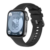 Huawei Watch Fit 3 Band Serisi Klasik Kordon Silikon Strap Kayış - 1