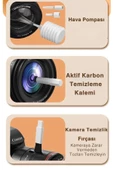 Q 21 in 1 Şarjlı Klavye Süpürgesi Kamera Kulaklık Cep Telefonu Macbook Laptop Klavye Temizleme Kiti - 4