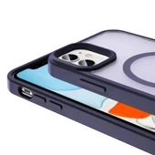 Apple iPhone 11 Kılıf Magsafe Şarj Özellikli Mat Arka Yüzey Redclick Sio Kapak thumbnail 7