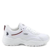 U.S. Polo Assn  Beyaz Yüksek Taban Kadın Sneaker Ayakkabı - 2
