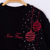 NK-33642 Happy New Year Baskılı Sweat - 6