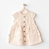 Kız Bebek Elbise Dress Pretty Flowers AC24679 - 3