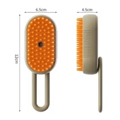 BUFFER®  Saplı Su Püskürtmeli Kedi Köpek Fırçası Masaj Etkili Tüy Toplama Tarağı - 5
