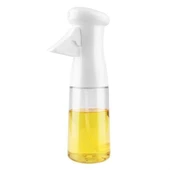 BUFFER®  Çok Amaçlı Cam Şişe Püskürtmeli Dağıtıcı Yağdanlık Limonluk Sirke Sosluk Spreyi Beyaz - 1