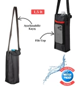 Termal Soğutucu Yalıtımlı Su Şişesi Matara Termos Taşıma Çantası 1,5 Lt - 990 - 11