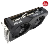 Asus Radeon RX 7600 DUAL-RX7600-O8G-V2 8GB GDDR6 128bit OC Ekran Kartı - 5