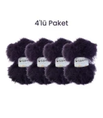 Verbana, Örgü ipi, Sakallı ip, Kürk ip, Tüylü ip, Bebek ipi, Yumuşak ip, Kedi ipi, Saçaklı ip, Verbanas, Kaz Tüyü ip, Yumoş ip, Koala ipi, Kuzucuk ipi, Toffe ip, Puffy iplik, Tavşan tüyü Seti - 4