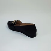 Fiyra sdf612 Tokalı Fiyonk Siyah Kaymaz Bayan Babet - 10