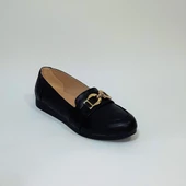 Fiyra sdf612 Tokalı Fiyonk Siyah Kaymaz Bayan Babet - 8