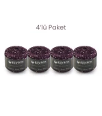 Galaxy 4'lü Simli Pullu Örgü İpi Seti Amigurumi Süsleme İpi Çanta İpi Kombin İpi - 5