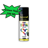 5 Adet Çimen Yeşil Sprey Boya 200 ml - 2