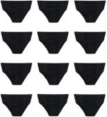 12 Adet Erkek % 100 Pamuk Önyıldız Kom Slip - 4