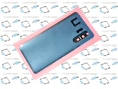 Huawei P30 Pro Arka Kapak Batarya Pil Kapağı (Cam Kamera Camı) SİYAH - 2