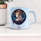 KUPA,YENGEÇ BURCU BASKILI KUPA - 1