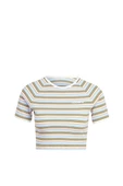 adidas RIB BABY TEE Kadın   T-Shirt JC6167 - 1
