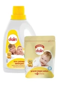 Dalin Yenidoğan Sıvı Deterjan 1500ml + Toz Bebek Sabunu 1000 Gr 2 Li Set - 1