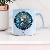 KUPA,BALIK BURCU BASKILI KUPA - 1