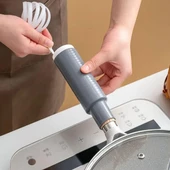 BUFFER® Isıya Dayanıklı Silikon Kauçuk Tencere,Kapı Tutma Kılıfı Kendinden Küçülen,Her Sapa Uyumlu Tava Kulp Yalıtımı 12-15 cm - 4