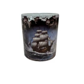 Denizcilik,gemi tasarımlı baskılı kupa,3D baskılı kupa,bardak - 5