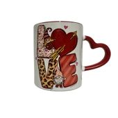 Sevgililer gününe özel hediye,kupa,love kupa,baskılı kupa,bardak - 2