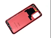 Samsung Galaxy A02S kasa Arka Pil Batarya Kapağı KIRMIZI - 3