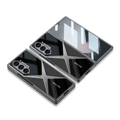 Galaxy Z Fold 6 Kılıf Ultra İnce Kamera Korumalı PC + Deri Arka Yüzey Redclick X-Pro Kapak thumbnail 4