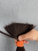 Sentetik - Gerçek Karşım İnsan Saçı 60cm 190 Gram thumbnail 6