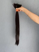 Sentetik - Gerçek Karşım İnsan Saçı 60cm 190 Gram thumbnail 1