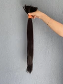 Sentetik - Gerçek Karşım İnsan Saçı 60cm 190 Gram thumbnail 8