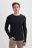 Cazador WAFFLE SWEAT ERKEK 5164 SIYAH - 2