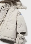 Mayoral Erkek Bebek Eldivenli Parka Mont - 2