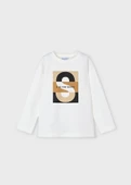 Mayoral Erkek Çocuk Baskılı Sweatshirt - 1